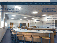 Tablet Screenshot of prassociates.org
